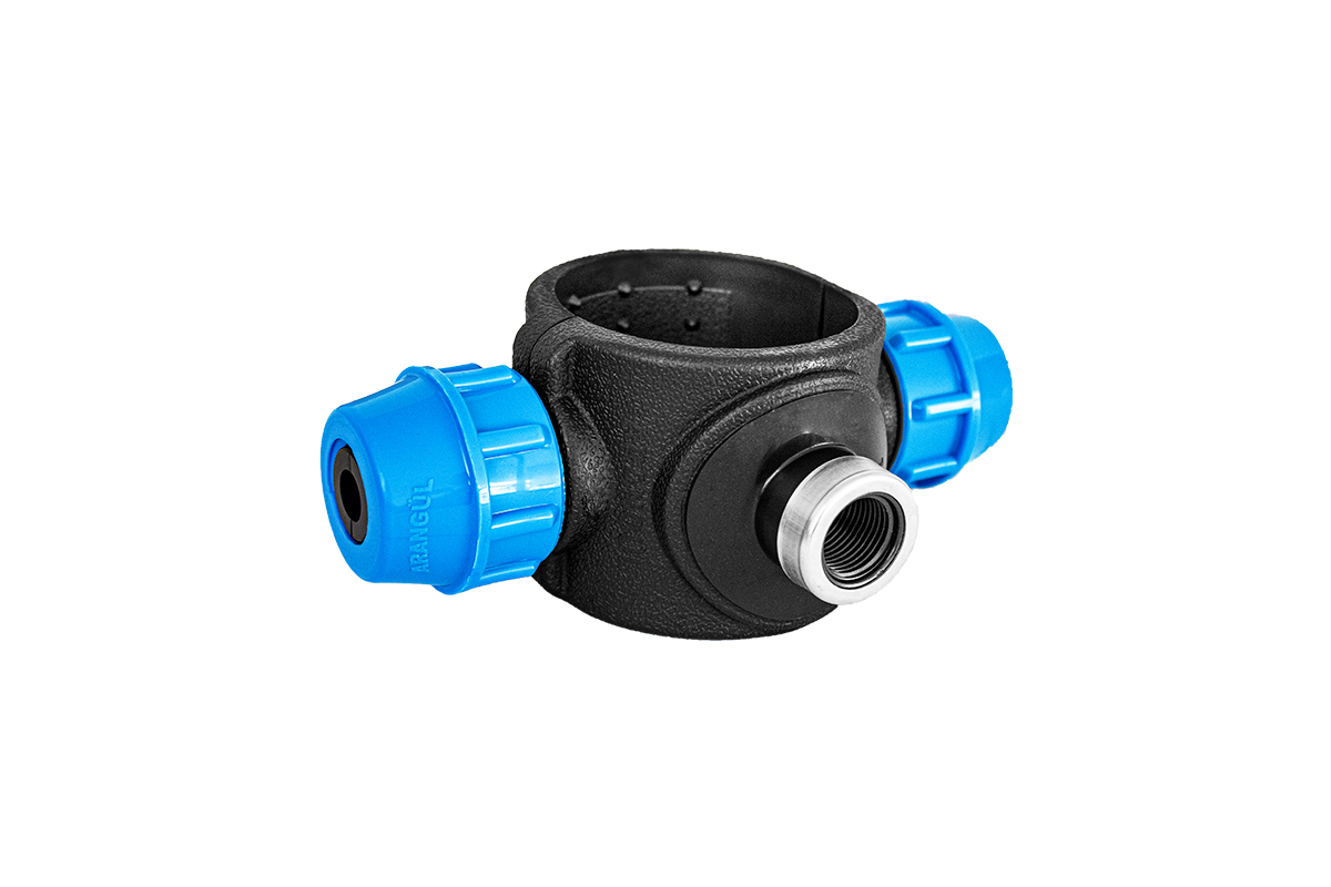 Reinforced Ring Compression Clamp Saddle